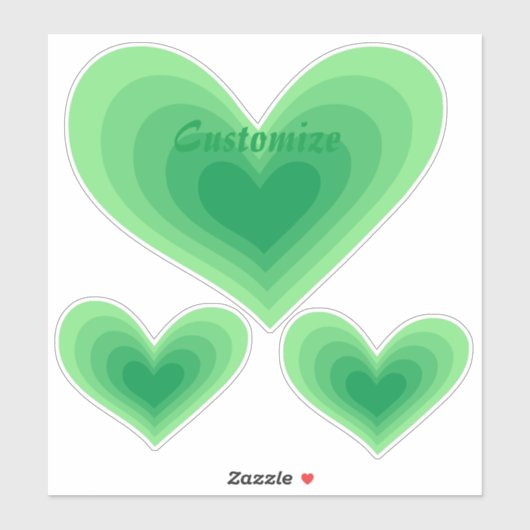 Sage Green Heart Thunder_Cove Sticker (Vel)