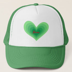 Sage Green Heart Thunder_Cove Trucker Hat Pet