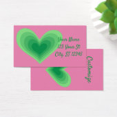 Sage Green Heart Thunder_Cove Visitekaartje (Bureau)