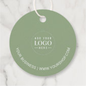 Sage Green | Hearts Handgemaakt, Craft Package Lab Bedankjes Labels (Achterkant)