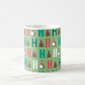 Sage Green Ho Ho Armadillo Koffiemok (Center)