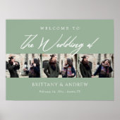 Sage Green Keepsake: gepersonaliseerde bruiloft we Poster (Voorkant)