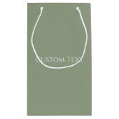 Sage Green  Klein Cadeauzakje (Achterkant)