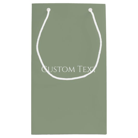 Sage Green  Klein Cadeauzakje (Achterkant)