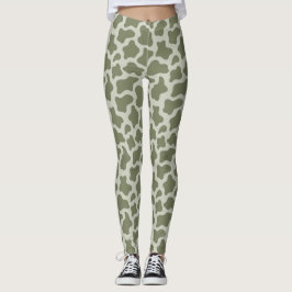 Sage Green Koe Print Leggings