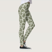Sage Green Koe Print Leggings (Rechts)