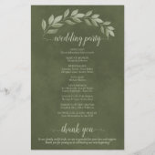 Sage Green laat het programma Elegant Budget Weddi (Achterkant)