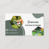 Sage Green Lawncare & Landscaping Service Visitekaartje (Voorkant)