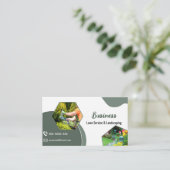 Sage Green Lawncare & Landscaping Service Visitekaartje (Staand voorkant)