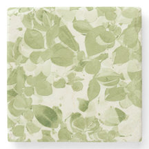 Sage Green Leaf Pattern,  geïnspireerd