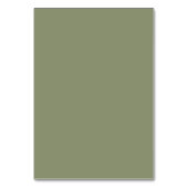 Sage Green Leaves and Berries Table Seating Chart Kaart (Achterkant)