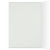 Sage Green (Light Medium Dark) White Stripes Blank (Binnen (Links))