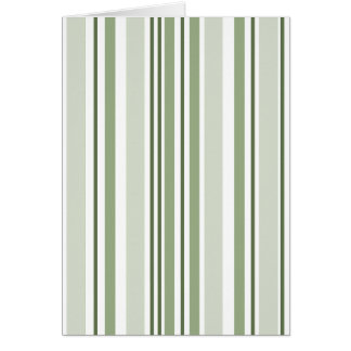 Sage Green (Light Medium Dark) White Stripes Blank