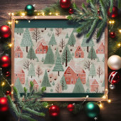 Sage Green Light Pink Pine Cones Daken en bomen Snijplank