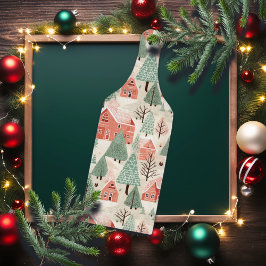 Sage Green Light Pink Pine Cones Daken en bomen Snijplank