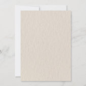 Sage Green Line Art Woodland bloemenbruiloft Kaart (Achterkant)