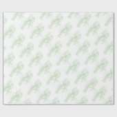 Sage Green Lobster Cadeaupapier (Vlak)