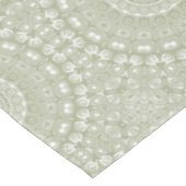 Sage Green Mandala Pattern Tafelkleed (Gekanteld)