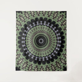 Sage Green Mandala Wandkleed