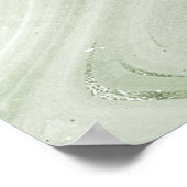Sage Green Marble Texture Poster (Hoek)