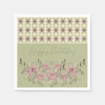 Sage Green met Creamy White en Roos