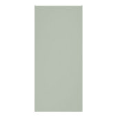 Sage Green met witte Logo | Prijslijstservices Reclamekaart (Achterkant)