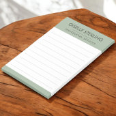 Sage Green Minimal Professional Modern Business Post-it® Notes