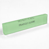 Sage Green Minimalist Plain Modern Naambordje