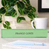 Sage Green Minimalist Plain Modern Naambordje