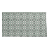 Sage Green Modern Monogram Decor Kussensloop (Achterkant-Links)