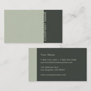 Sage Green Modern Visitekaartje