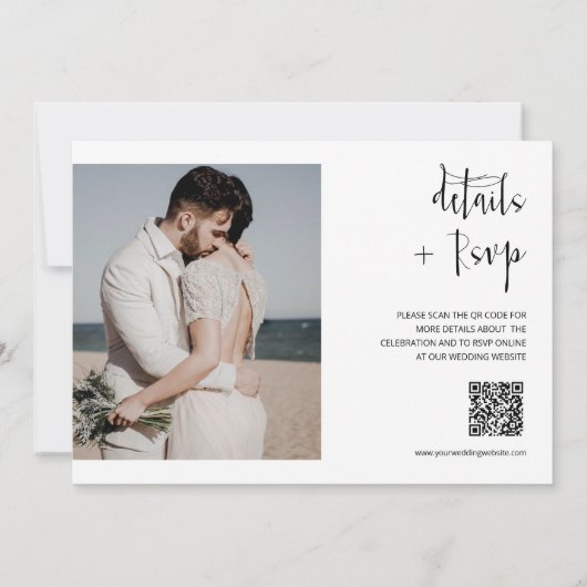 Sage Green Modern wordt gelukkig altijd na QR Code Kaart (Achterkant)