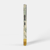 Sage Green Naadloos Patroon Samsung Galaxy Hoesje (Rechterkant)