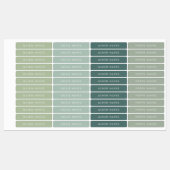 Sage Green Name Labels (Vel)