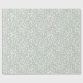 Sage Green Neutral Elegant Abstract Minimalist Cadeaupapier (Vlak)