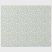 Sage Green Neutral Elegant Abstract Minimalist Cadeaupapier (Vlak)