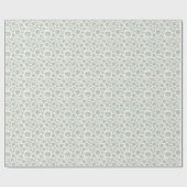 Sage Green Neutral Elegant Abstract Minimalist Cadeaupapier (Vlak)