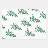 Sage Green Pagoda Inpakpapier Vel (Voorkant 2)