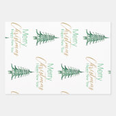 Sage Green Pagoda Inpakpapier Vel (Voorkant)