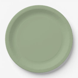 Sage Green Papieren Bordje