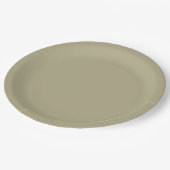 Sage Green Papieren Bordje (Gekanteld)