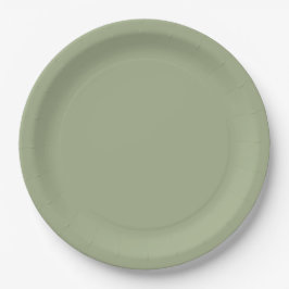 Sage Green Papieren Bordje