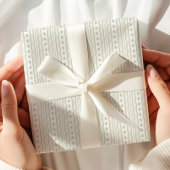 Sage Green Pattern Wrapping Paper Cadeaupapier