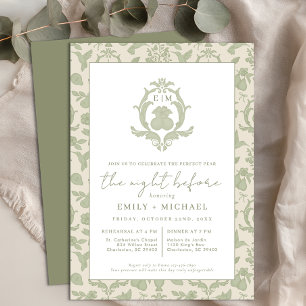 Sage Green Perfect Pear Night voor het diner Uitno Kaart