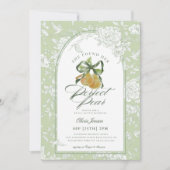  Sage Green Perfect Pear Pair Vrijgezellenfeest Kaart (Voorkant)