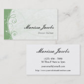 Sage Green Personal Assistant Visitekaartje (Voorkant / Achterkant)
