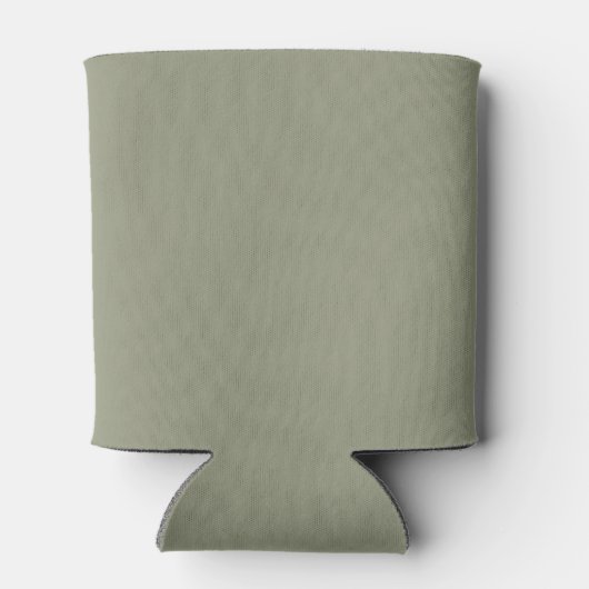 Sage Green Personalized Wedding Blikjeskoeler (Achterkant)