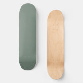 Sage Green Persoonlijk Skateboard (Voorkant)