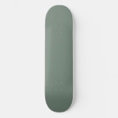 Sage Green Persoonlijk Skateboard (Voorkant)