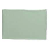 Sage Green Pillowcases – Decorative Pillow Covers Kussensloop (Achterkant-Links)